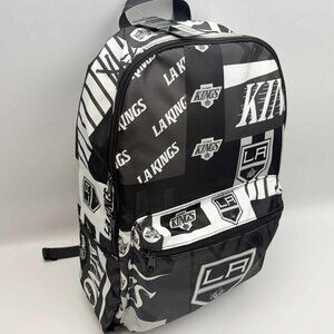 Los Angeles Kings Back 2 School Backpack Brand New Officially Licensed NHL